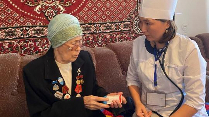 Свыше 1,5 тысяч ветеранов тыла Жетысуской области пройдут медосмотр к 80-летию Победы