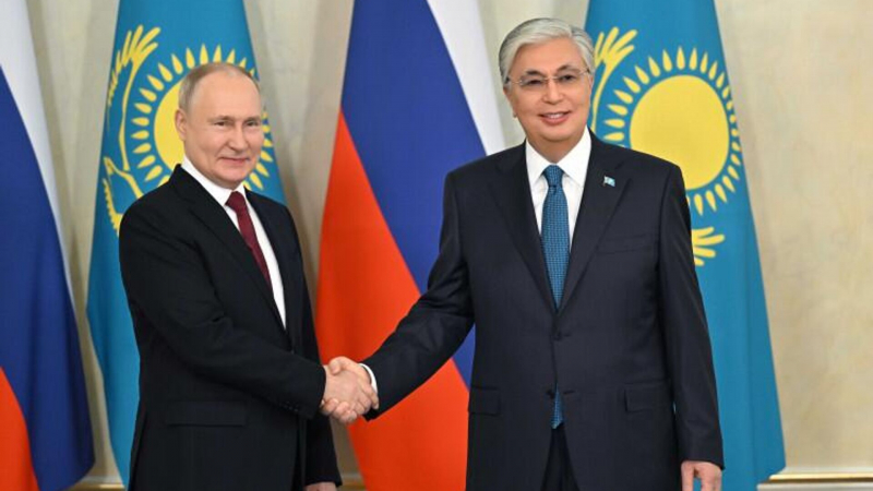 Путин поздравил Токаева с днем рождения