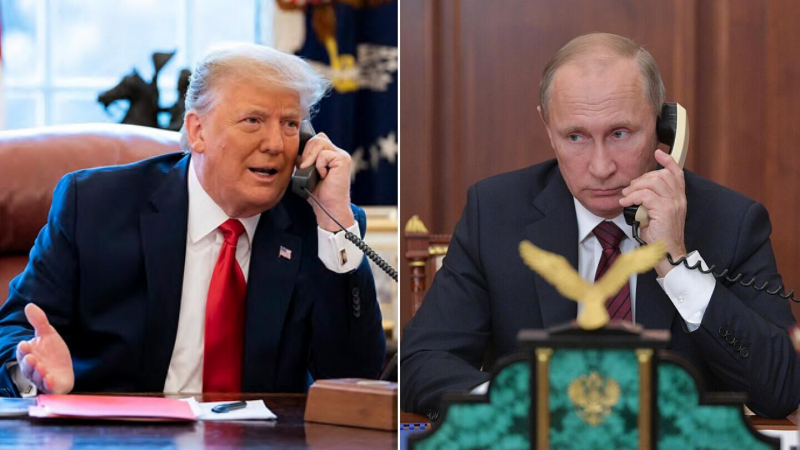Путин рассказал Трампу об атаках Киева на аэродромы