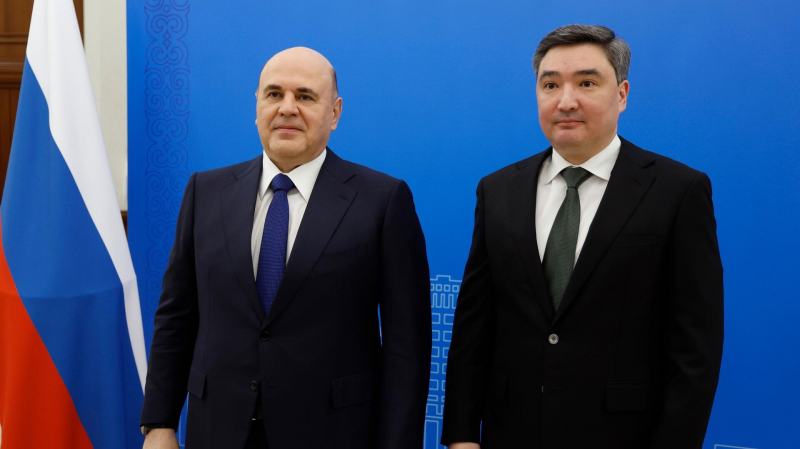 Россия видит потенциал для новых проектов с Казахстаном в энергетике - Мишустин